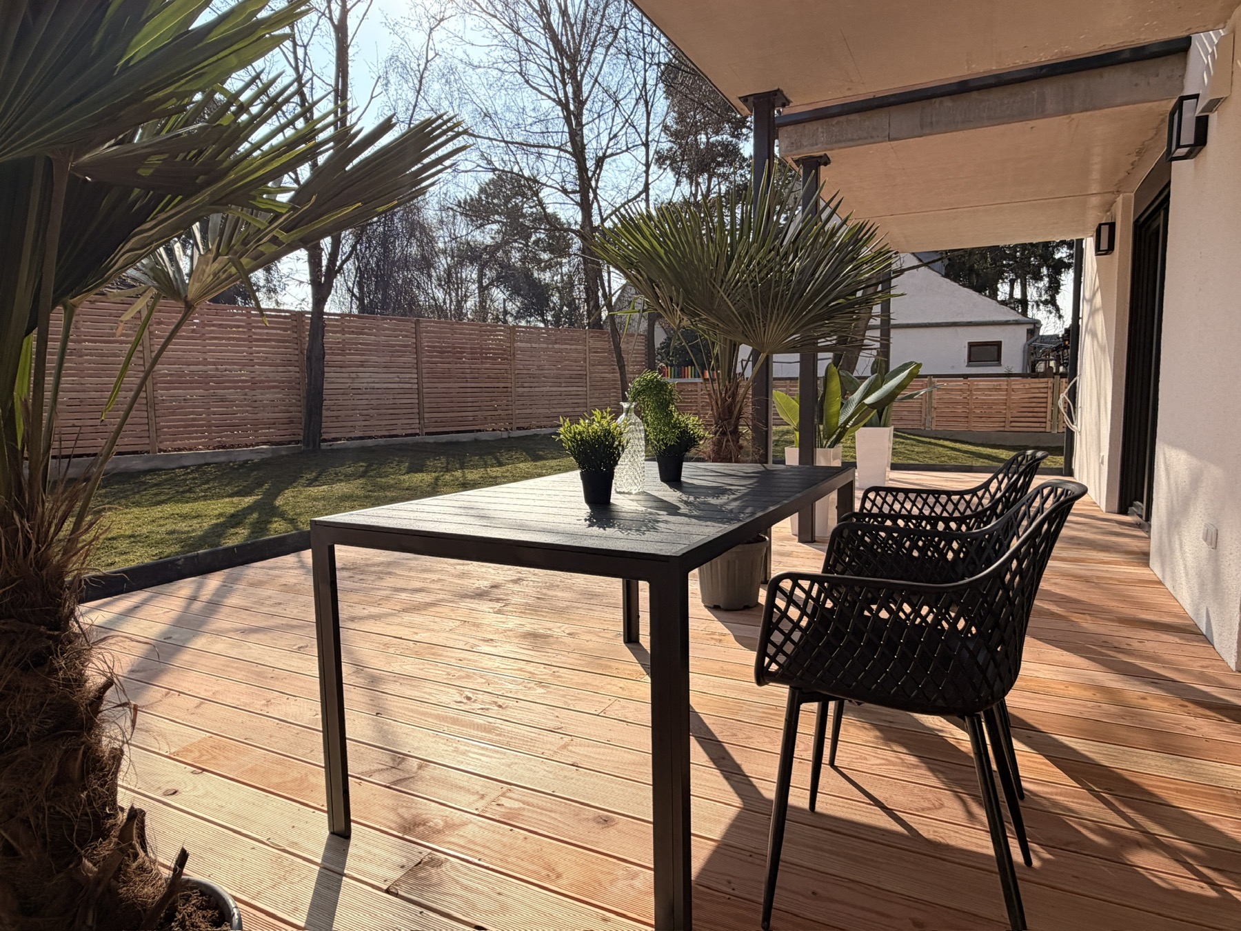 Terrassentür zum Garten